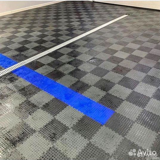 Модульная плитка пвх