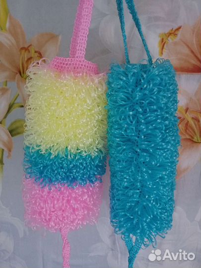 Мочалка ручной работы