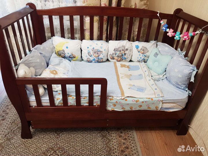 Детская кроватка Феррария 6 в 1 Лель