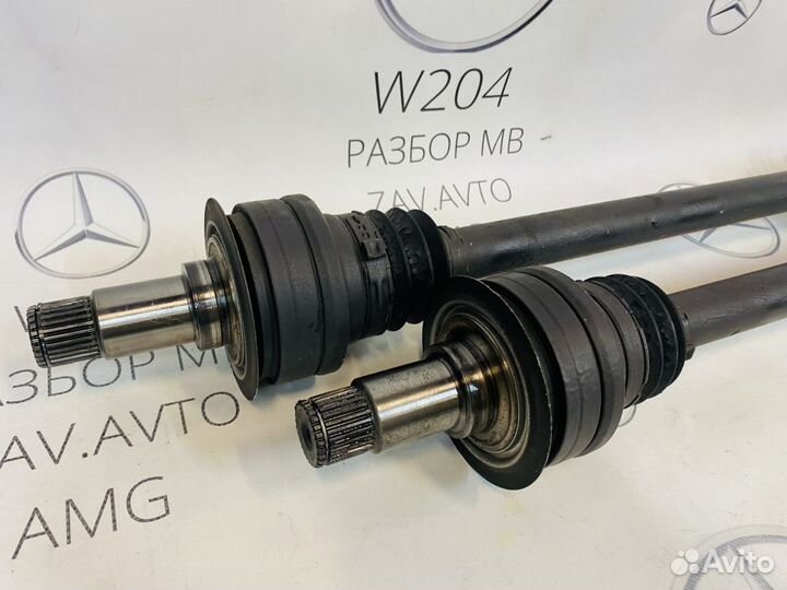 Привод задний правый левый Mercedes W204