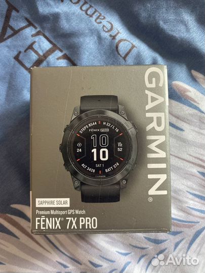 Garmin Fenix 7X Pro Sapphire Solar новые часы
