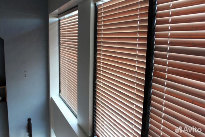 Жалюзи с электрокарнизом (моторизованные)