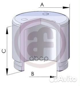 Поршень суппорта перед nissan almera/cube/AD/WI