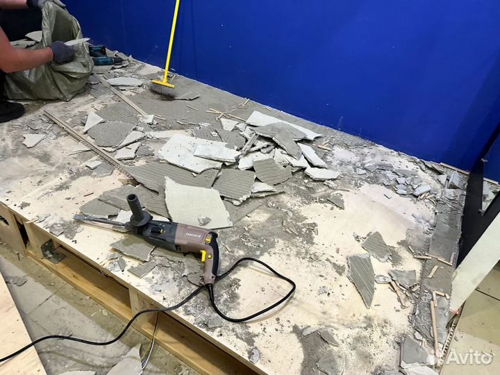 Работы по демонтажу коммерческих помещений