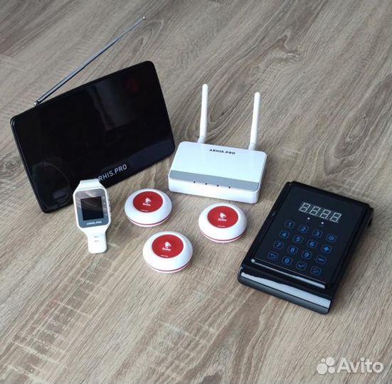 Кнопка вызова официанта, персонала комплект