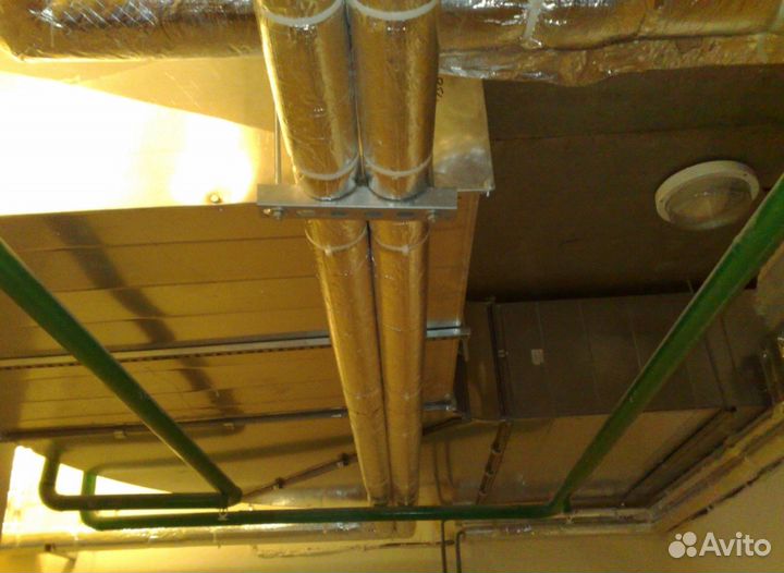 Монтаж систем кондиционирования, холодоснабжения