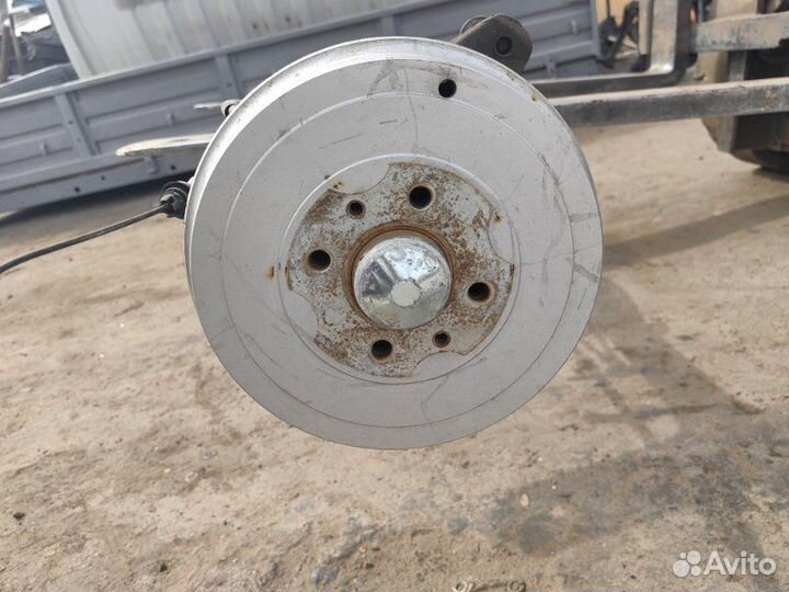 Задняя балка Fiat Doblo минивен 350A1000 2009