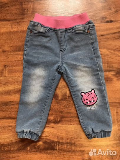 Джинсы для девочки 86