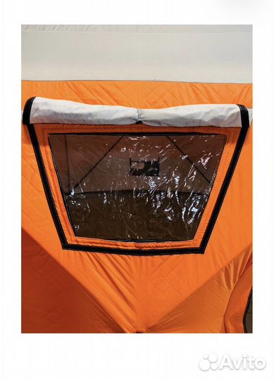 Зимняя палатка куб 3х слойная. Новая
