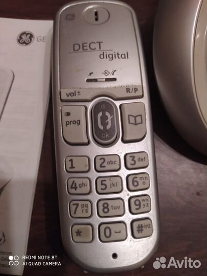 Радиотелефон General Electric RU21806