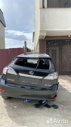 Lexus RX 3.5 AT, 2011, битый, 300 000 км