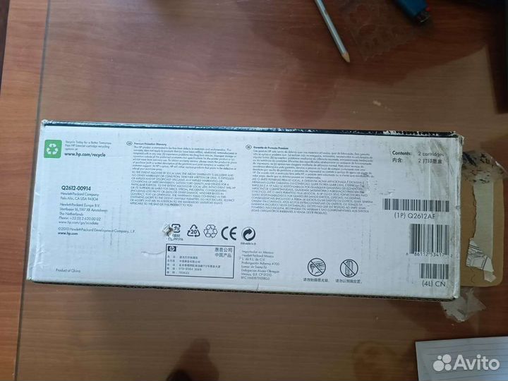Картридж hp 12А