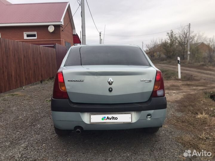 Renault Logan 1.4 МТ, 2007, 191 000 км