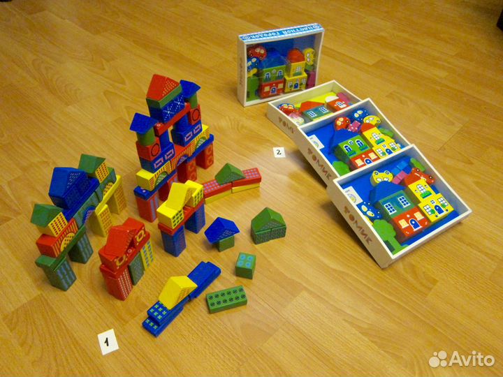 Развивающие игрушки из дерева