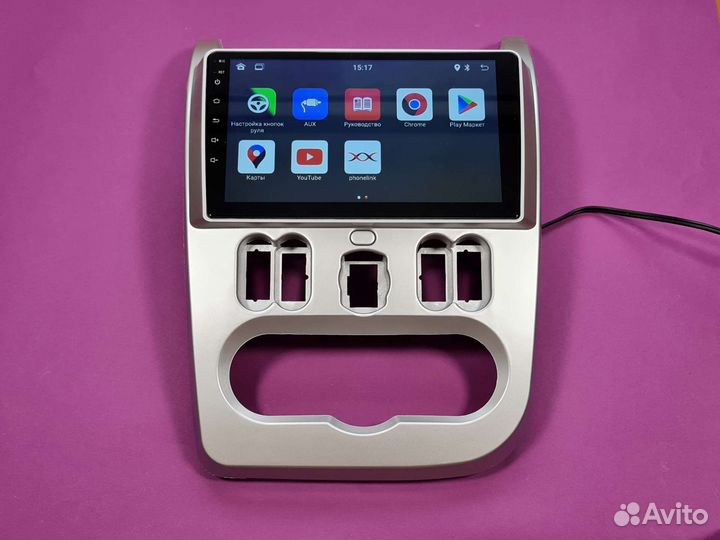 Renault Logan автомагнитола 9