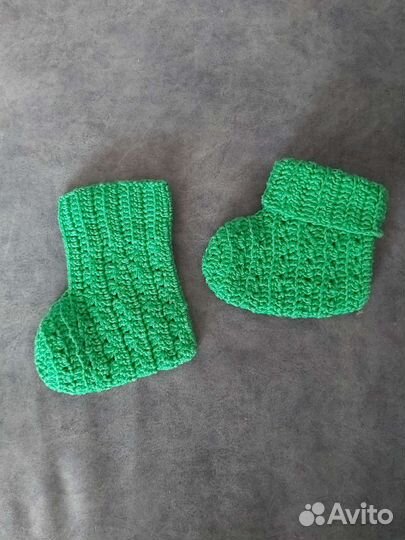 Носки вязаные детские