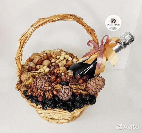 Подарочная корзина. Подарок на выпускной