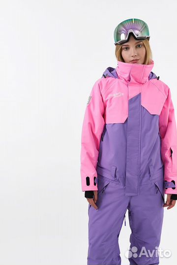 Комбинезон coolzone aalto светло-фиолетовый/неороз