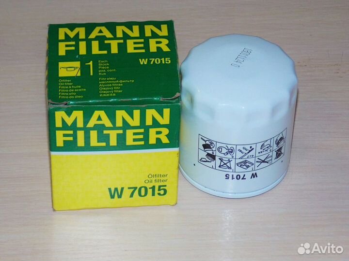 W7015 Mann фильтр масляный