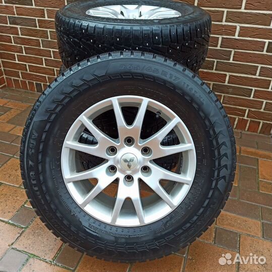 Литые диски с Mitsubishi pajero sport