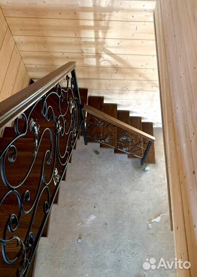 Металлокаркас для лестницы 