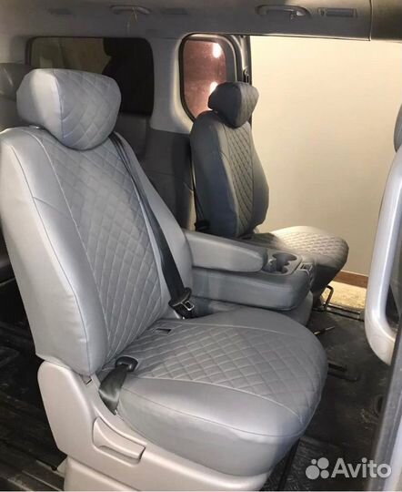 Чехлы из экокожи Hyundai Grand Starex от Автопилот