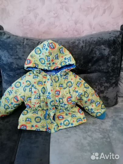 Куртка демисезонная для девочки 86