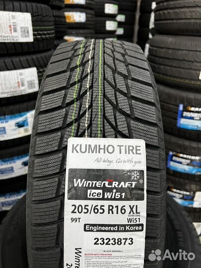 Kumho WinterCraft Ice Wi51 205/65 R16 99T