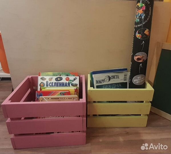 Декоративные деревянные ящики