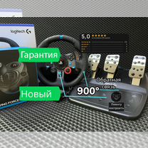 Logitech g29 с кпп новый Игровой руль