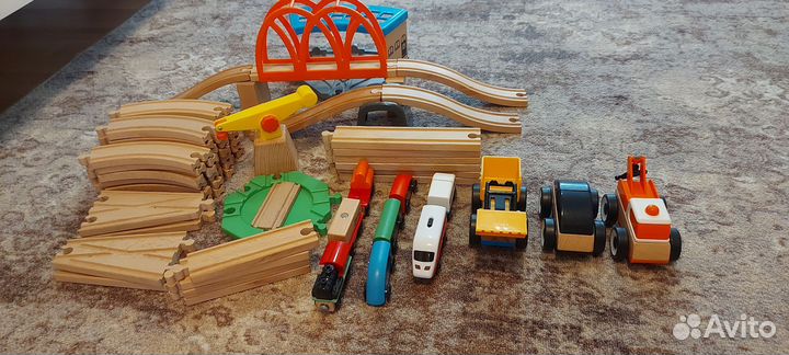 IKEA железная дорога и машинки