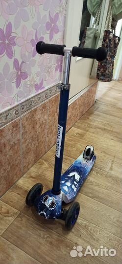 Самокат детский 3-ех колесный Reaction MIC, 120 мм