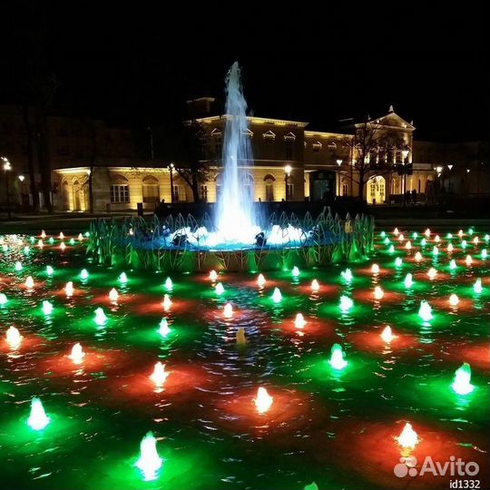 Сухой фонтан / Интерьерный фонтан