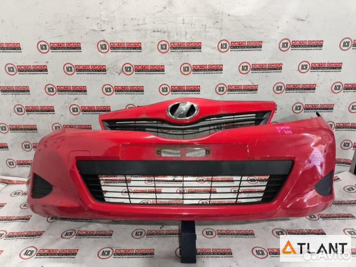 Бампер передний toyota vitz