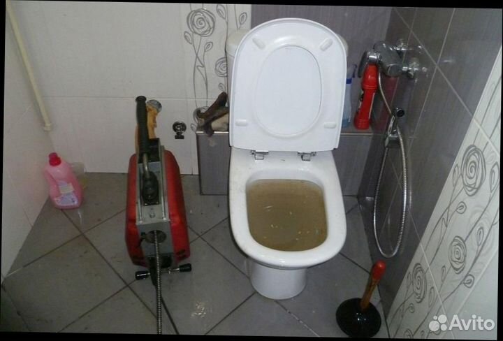 Устранение засоров и прочистка канализации