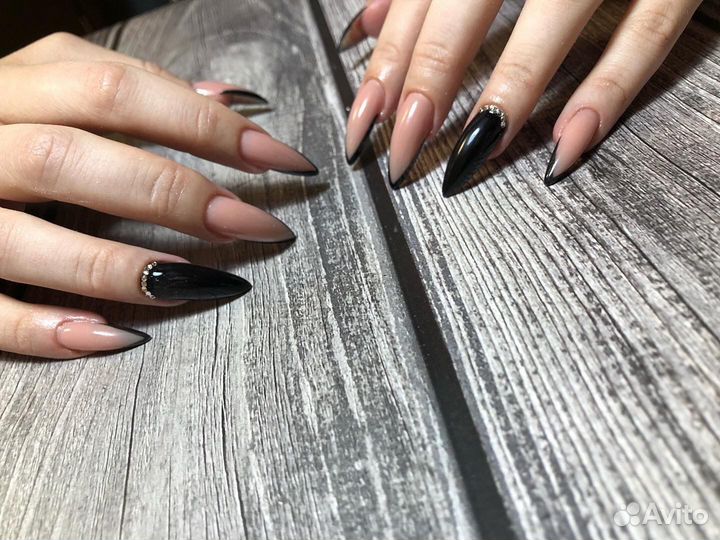 Наращивание ногтей на дому