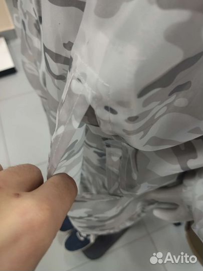 Масхалат Мультикам белый Зима