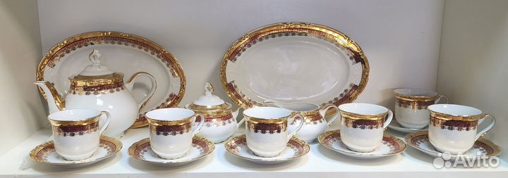 Чайный сервиз на 6 персон Констанция thun чехия