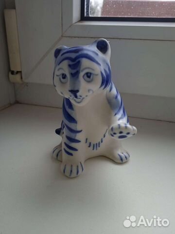 Гжель, Тигренок, собачка, хрюша и проч