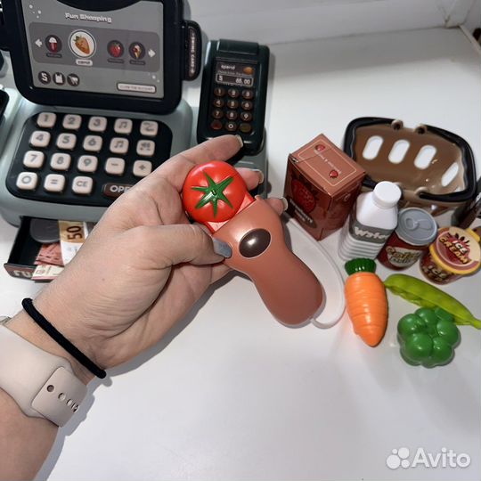 Детские игрушки касса