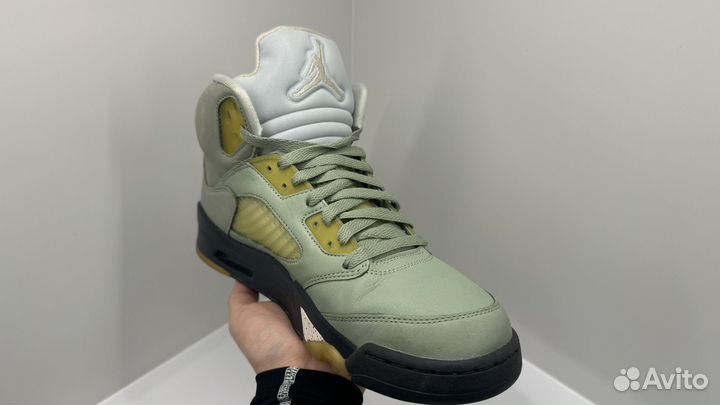 Air jordan 5 retro jade оригинал