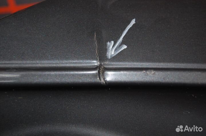 Спойлер бампера заднего - BMW X2 F39 (2017-н.в.)