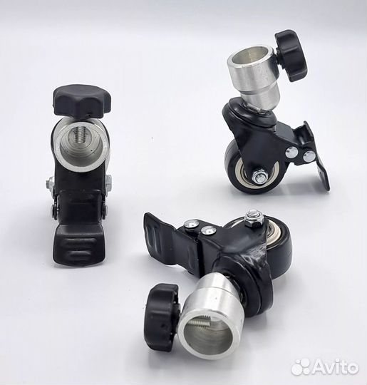 Ролики B-22Т для студийных стоек 3 шт. с тормозом