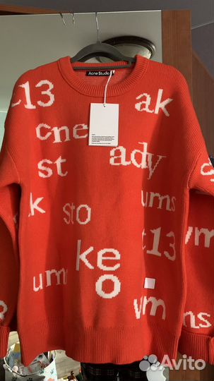 Шерстяная кофта acne studios