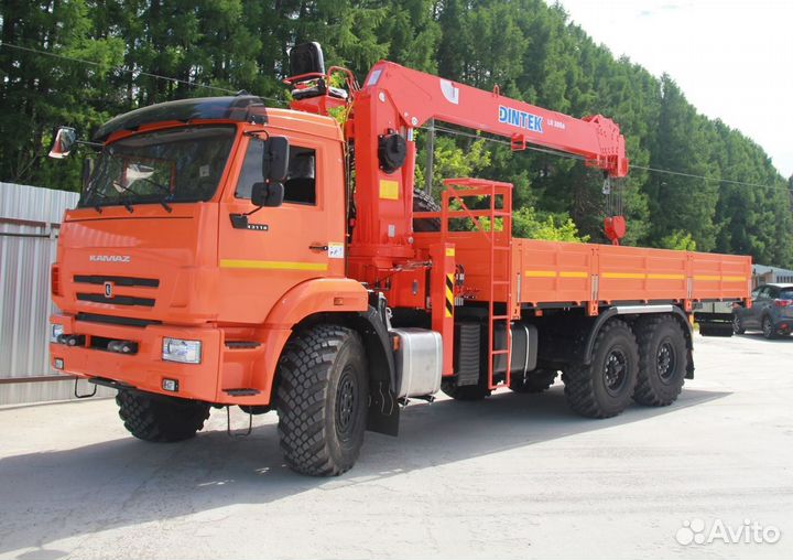 Кран манипулятор кму Dintek LS2056H
