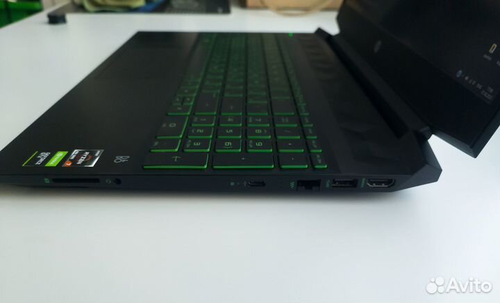Ноутбук HP Pavilion Gaming Ryzen 7 4800H, gtx 1650