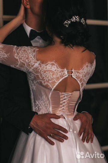 Шикарное свадебное платье Размер 42-46