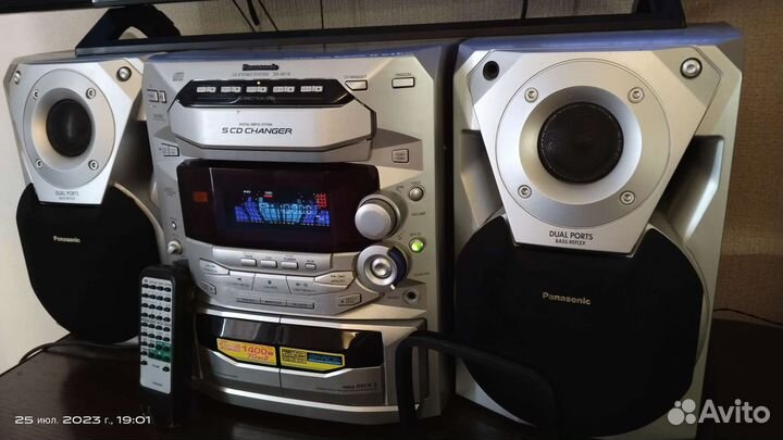 Музыкальный центр panasonic sa ak 18