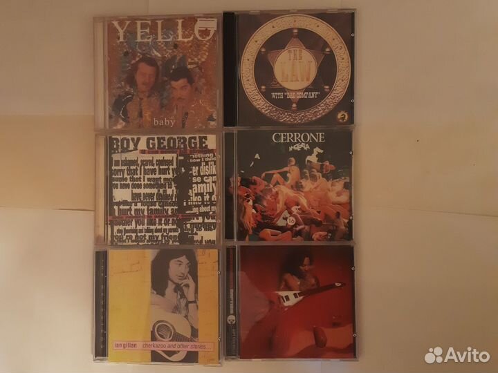 Cd диски рок, поп, диско