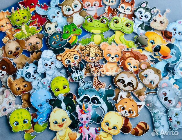 Собери животное (на липучках)